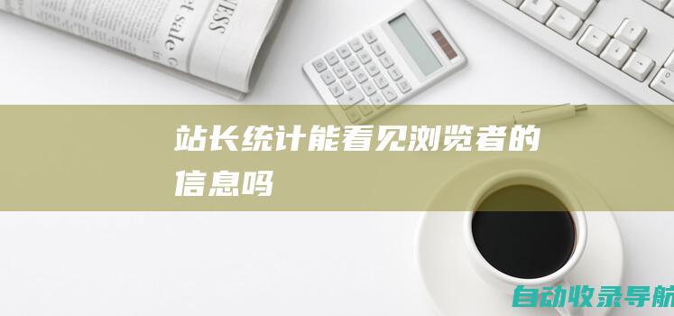 站长统计能看见浏览者的信息吗