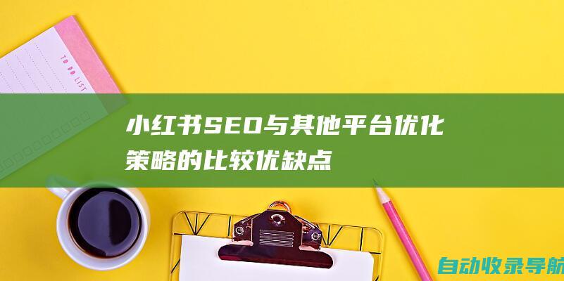 小红书SEO与其他平台优化策略的比较：优缺点分析