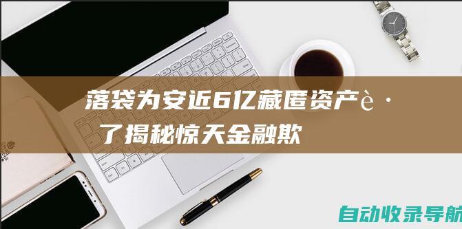 落袋为安！近6亿藏匿资产跑了！揭秘惊天金融欺诈案