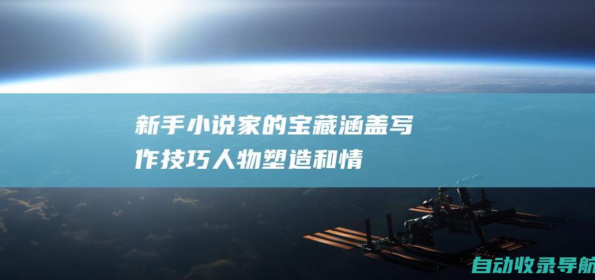 新手小说家的宝藏：涵盖写作技巧、人物塑造和情节构建的综合指导