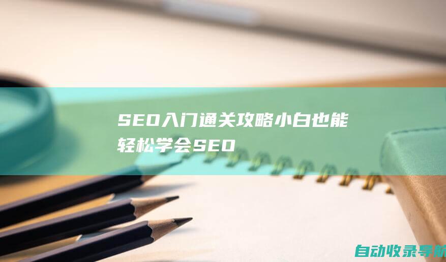 SEO入门通关攻略：小白也能轻松学会SEO