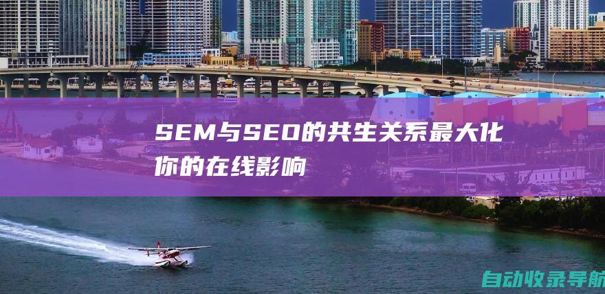 SEM与SEO的共生关系：最大化你的在线影响力