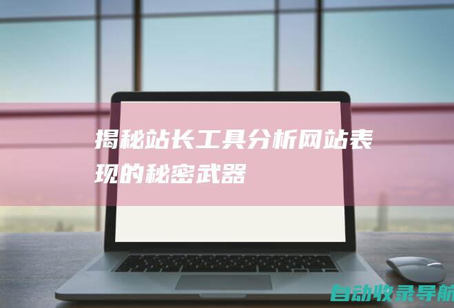 揭秘站长工具：分析网站表现的秘密武器