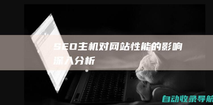 SEO主机对网站性能的影响：深入分析