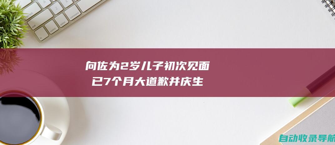 向佐为2岁儿子初次见面时已7个月大道歉并庆生剖白心声