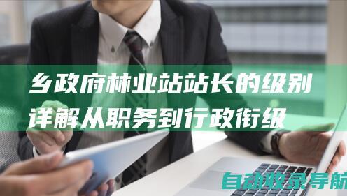 乡政府林业站站长的级别详解：从职务到行政衔级