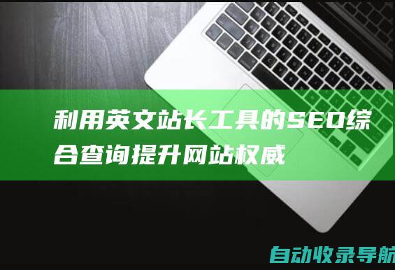 利用英文站长工具的SEO综合查询提升网站权威性