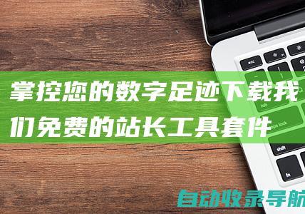 掌控您的数字足迹：下载我们免费的站长工具套件，了解您的网站