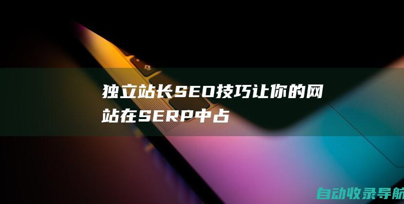 独立站长SEO技巧：让你的网站在SERP中占据主导地位