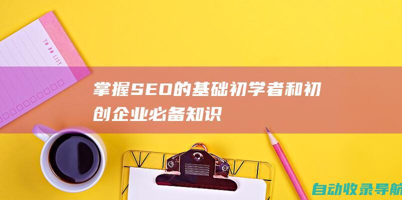 掌握SEO的基础：初学者和初创企业必备知识