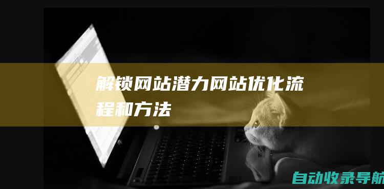 解锁网站潜力：网站优化流程和方法