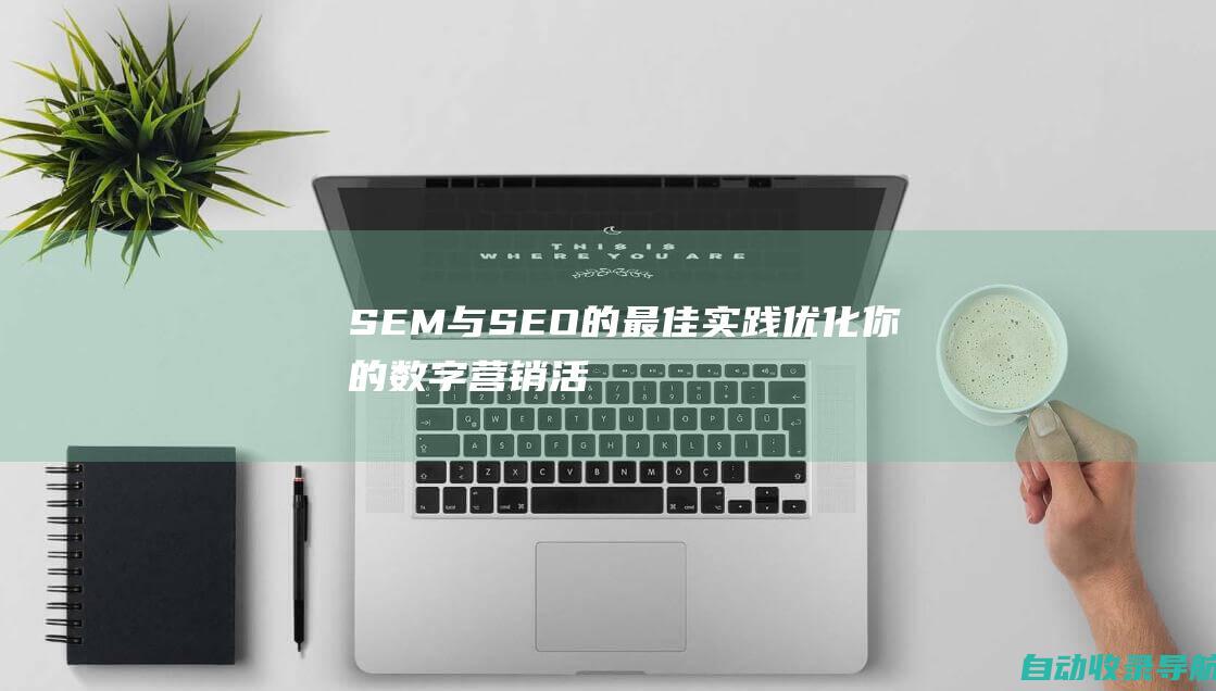 SEM与SEO的最佳实践：优化你的数字营销活动