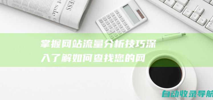 掌握网站流量分析技巧：深入了解如何查找您的网站流量