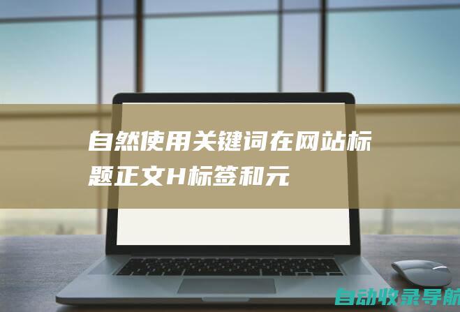 自然使用关键词：在网站标题、正文、H标签和元描述中加入关键词，但避免关键词堆砌。