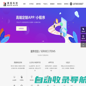 黑狐科技门户网,成都网站建设公司,APP开发,微信小程序,网站设计找黑狐科技【官网】