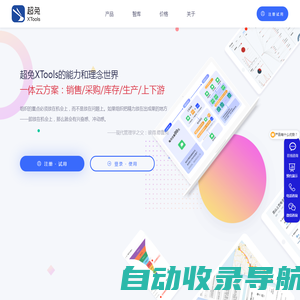 超兔XTools官网：一体云=CRM+进销存+轻MES+上下游+日记账