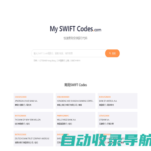 全球银行SWIFT Codes& BIC Codes专业数据库