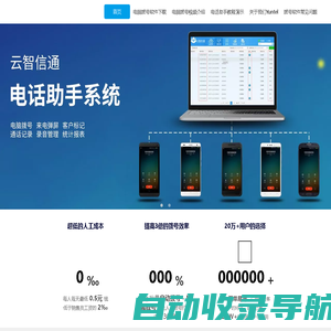 Yuntel电话助手,手机录音 电脑拨号打电话,来电弹屏客户管理CRM软件