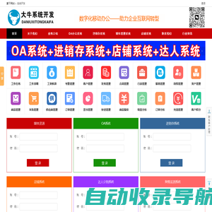 媒体资源管理系统|OA办公系统|进销存系统|财务管理系统——大牛企业管理系统